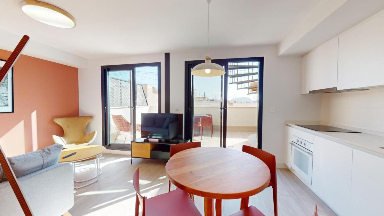 Alicante Colorful Penthouse Center 5C Apartment Exterior photo